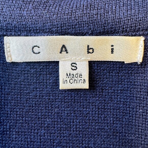 CAbi Breakthrough Navy Blazer Jacket Women's Size Small - Picture 5 of 7